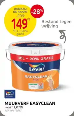 Brico Levis muurverf easyclean aanbieding
