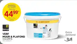 Brico Verf Muur & Plafond aanbieding