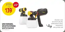 Brico Universeel Spuitsysteem W575 Flexio aanbieding