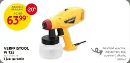 Brico Verfpistool W125 aanbieding