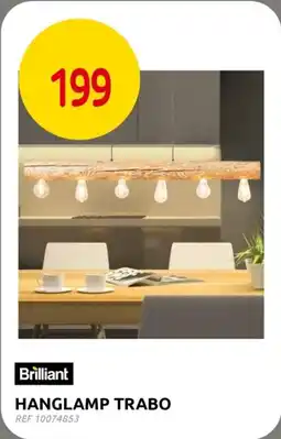 Brico Brilliant Hanglamp Trabo aanbieding