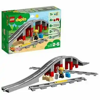 ToyChamp 10872 DUPLO Treinbrug en -rails aanbieding