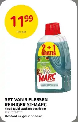 Brico Set van 3 Flessen Reiniger ST-Marc aanbieding