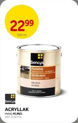 Brico Sencys Acryllak aanbieding