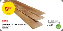 Brico Base Line Laminaatvloer Wilde Eik aanbieding