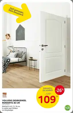 Brico Volledig Deurgeheel Romantic aanbieding
