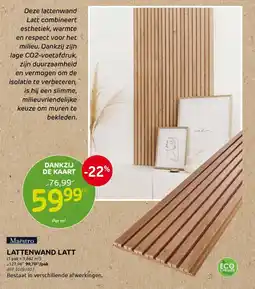Brico Maestro Lattenwand Latt aanbieding