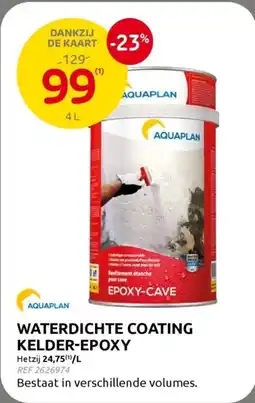 Brico Aquaplan Waterdichte Coating Kelder Epoxy aanbieding
