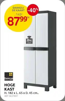Brico Sencys Hoge Kast aanbieding
