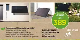 Brico Zonnepaneel Plug-and-Play aanbieding