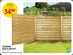 Brico Scherm Multi Recht aanbieding