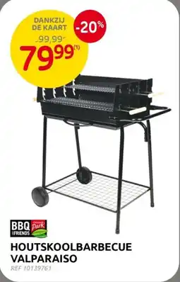 Brico Houtskoolbarbecue Valparaiso aanbieding