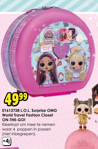 ToyChamp L.O.L. Surprise! OMG World Travel Fashion Closet ON-THE-GO! aanbieding