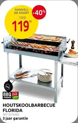Brico Houtskoolbarbecue Florida aanbieding