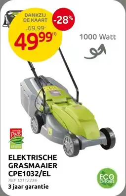 Brico Elektrische Grasmaaier CPE1032/EL aanbieding