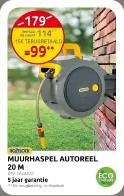 Brico Muurhaspel Autoreel aanbieding