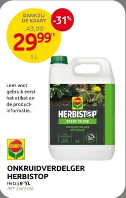Brico Onkruidverdelger Herbistop aanbieding