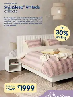 Sleepworld SwissSleep Attitude Collectie aanbieding