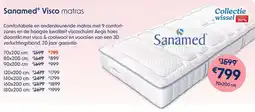 Sleepworld Sanamed Visco Matras aanbieding