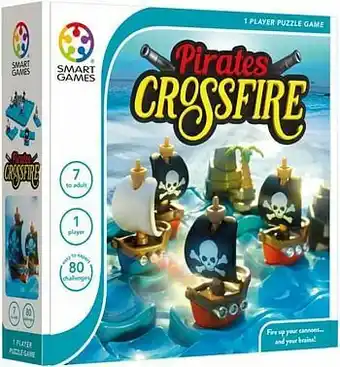 ToyChamp Smart Games Classics Pirates Crossfire aanbieding