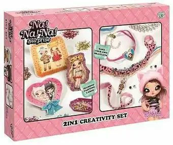 ToyChamp Na! Na! Na! Surprise 2-in-1 Creativity Set aanbieding