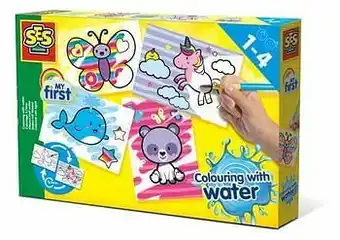 ToyChamp SES My First - Kleuren met water Fantasiedieren aanbieding