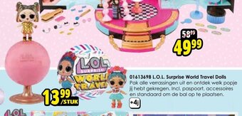 ToyChamp L.O.L. Surprise World Travel Dolls aanbieding