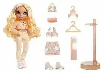 ToyChamp Rainbow High Fashion Doll Peach aanbieding