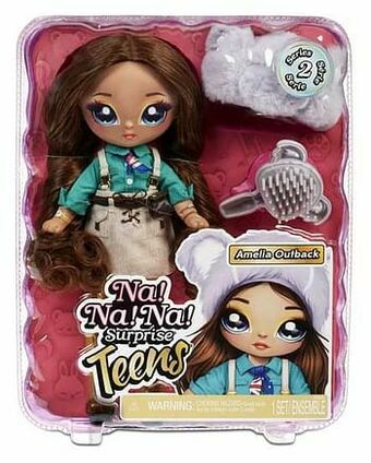 ToyChamp Na! Na! Na! Surprise Teens Doll Amelia Outback aanbieding