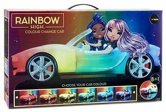 ToyChamp Rainbow High Color Change Auto aanbieding