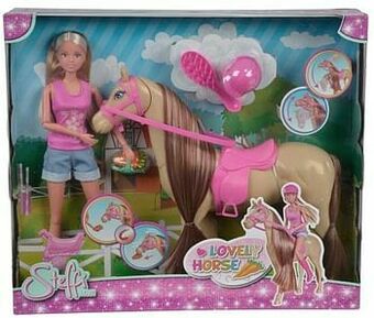 Steffi Lovely Horse 29cm met accessoires