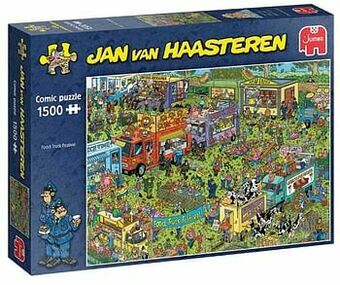 ToyChamp Jan van Haasteren puzzel JvH Food Truck Festival 1 aanbieding