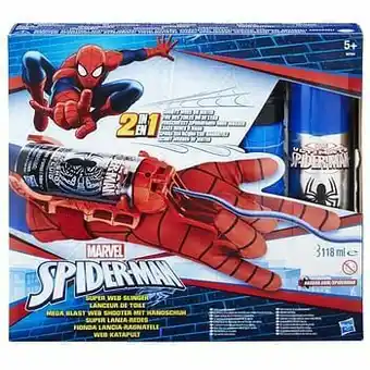 ToyChamp Spider-Man Super Web Slinger Handschoen aanbieding