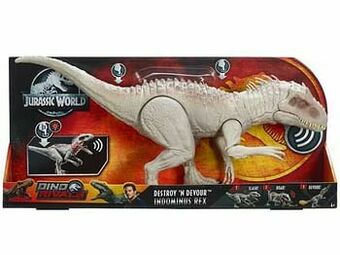ToyChamp Jurassic World Verwoest En Verslind Indominus Rex aanbieding