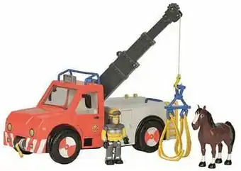 ToyChamp Brandweerman Sam - Phoenix met figuur en paard aanbieding