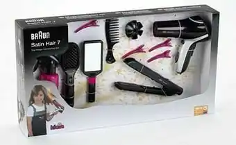 ToyChamp Haarstijlset met Braun Satin Hair 7 haardroger aanbieding