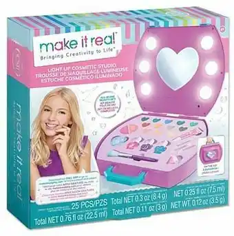 ToyChamp Make it Real Light Up Cosmetic Studio aanbieding