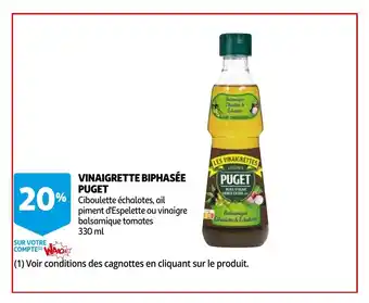 Vinaigrette biphasee puget 330ml