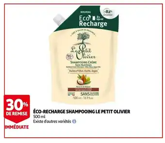 Eco-recharge shampooing le petit olivier 500ml