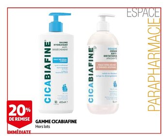 Auchan Gamme cicabiafine aanbieding