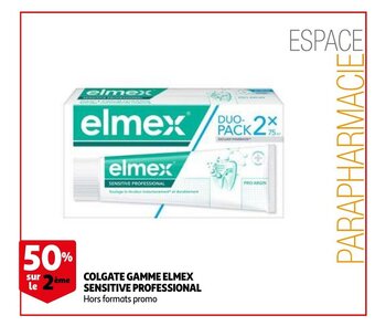 Auchan Colgate gamme elmex sensitive professional aanbieding
