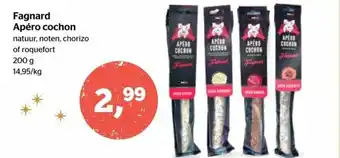 Spar Fagnard Apero cochon 200g aanbieding