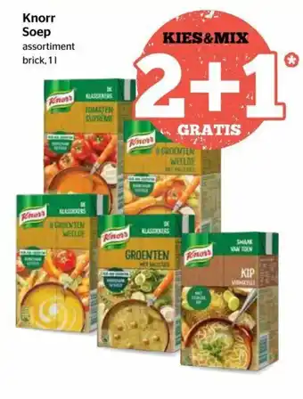 Spar Knorr Soep 1l aanbieding