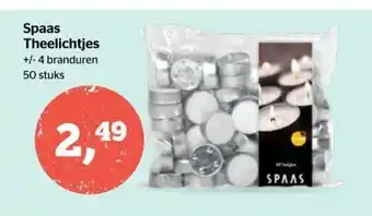 Spaas Theelichtjes