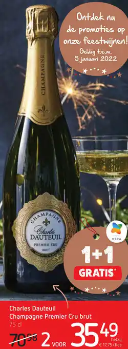 Spar Charles Dauteuil Champagne Premier Cru brut aanbieding
