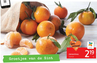 Spar Clementines Spanje aanbieding