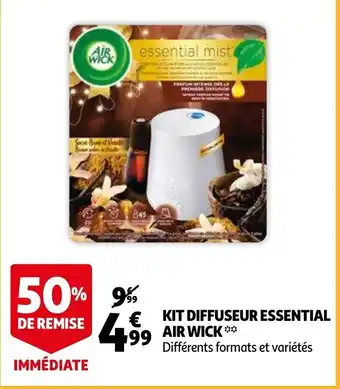 Kit diffuseur essential air wick
