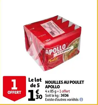 Nouilles au poulet apollo