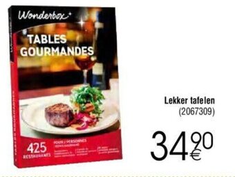 Lekker tafelen