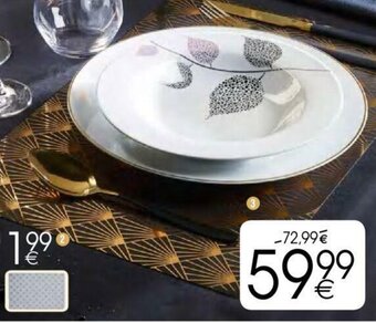 Cora Metalen placemats aanbieding